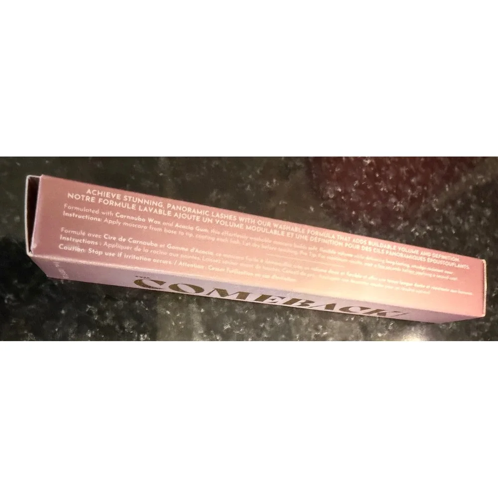 ATHR Beauty The Comeback Mascara Black Vegan Clean Beauty 8ml 0.27oz NIB